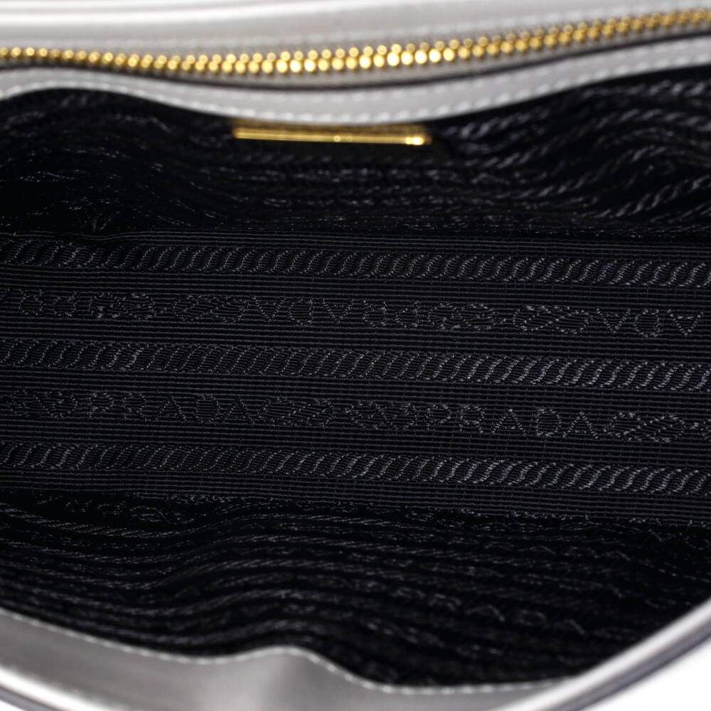 Prada Embleme Flap Bag Saffiano Leather #230004P21B - Picture 5 of 6